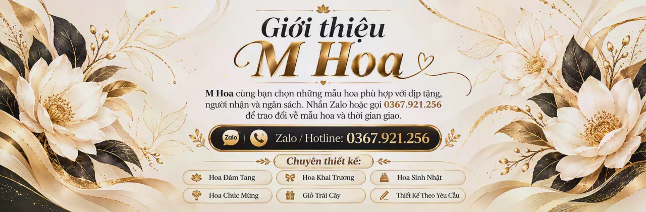 Ảnh bìa Shop hoa tươi Thanh Hóa - Từ lời nhắn đến món hoa vừa ý
